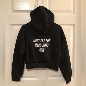 Black Women's Hoodie Sweater